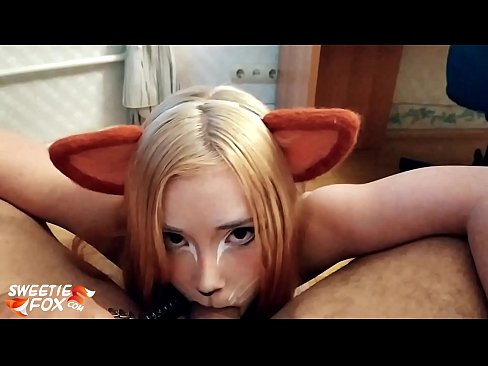 ❤️ Kitsune sluger pik og sæd i sin mund ❤ Hård porno at da.full-porner.ru ️❤